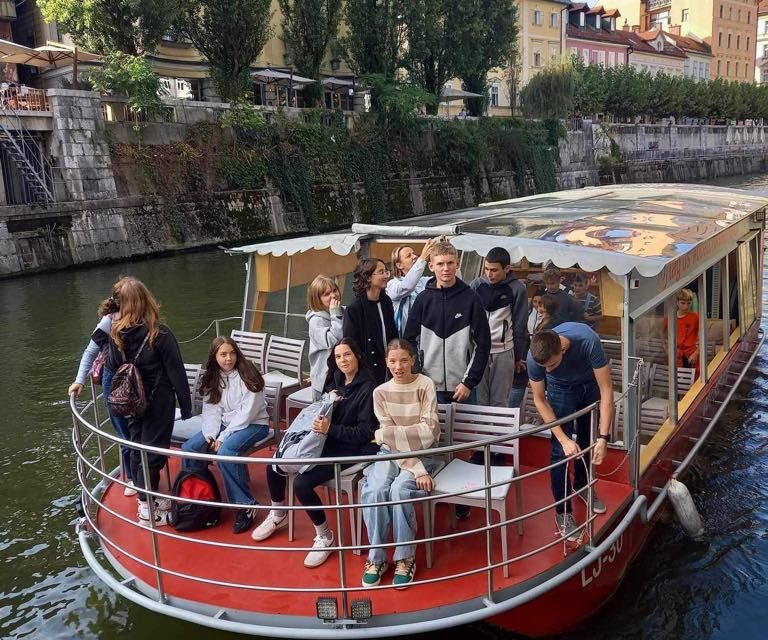 Hiša iluzij in vožnja po Ljubljanici